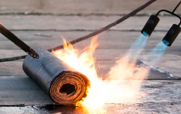 Priestcliffe Ditch asphalt flat roofing repairs